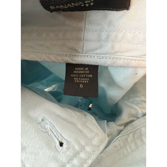 Banana Republic Women's Blue Shorts Size 6 - Picture 3 of 4